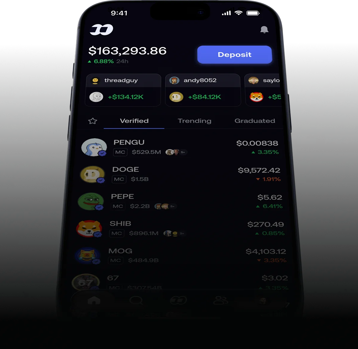 Fomo mobile app